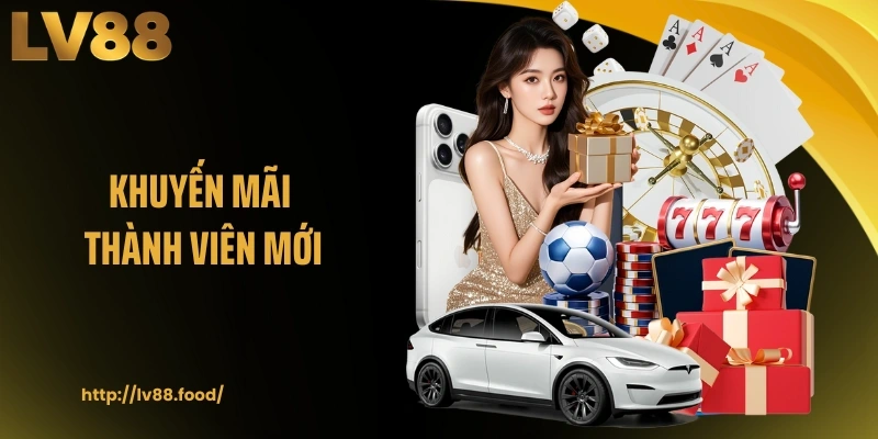 Khuyến Mãi Thành Viên Mới Tặng 18.888K Tại Nhà Cái LV88