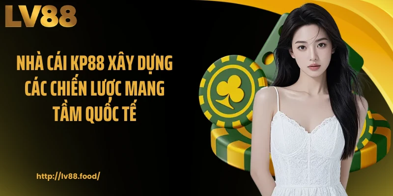 Nhà cái KP88 xây dựng các chiến lược mang tầm quốc tế
