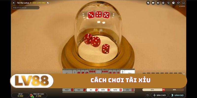 Cách chơi tài xỉu